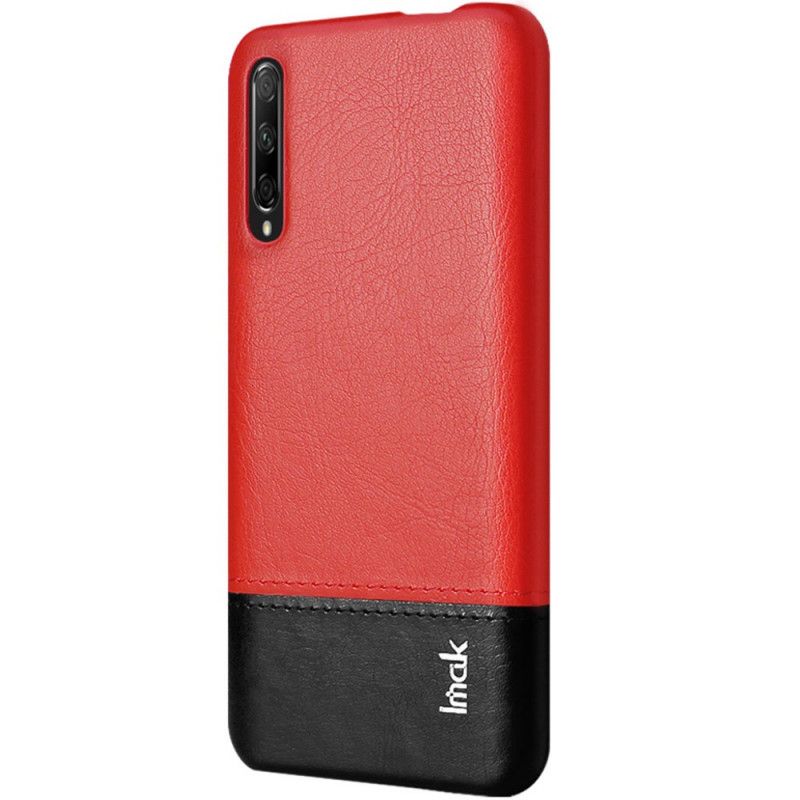 Skal Honor 9X Pro Svart Mobilskal Imak Ruiyi-Serien Lädereffekt