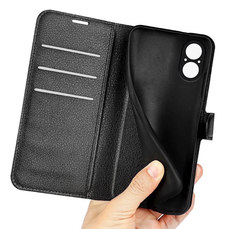 Fodral Realme C67 Konstläderlitchi