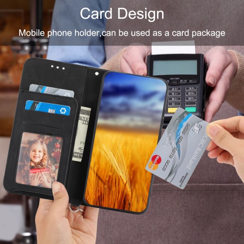 Fodral Realme C53 Blommigt Mönster Med Rem Och Axelrem