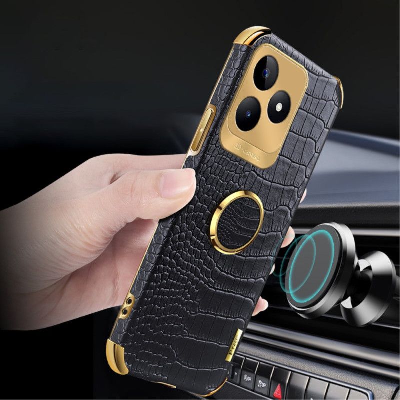 Skal Realme C53 Ringhållare Med Krokodilstruktur
