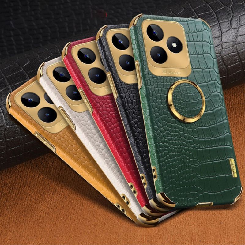 Skal Realme C53 Ringhållare Med Krokodilstruktur
