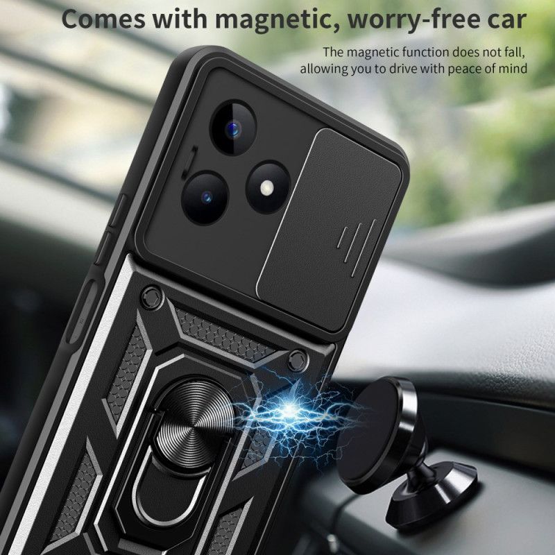 Skal Realme C53 Telefonfodral Ringhållare Och Linsskydd