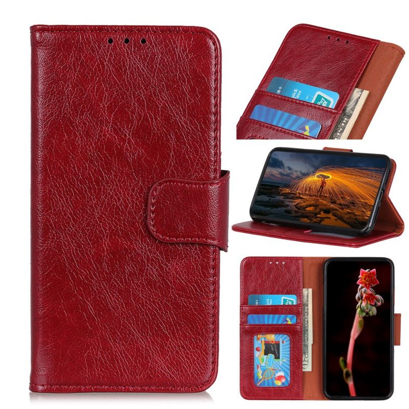 Fodral ThinQ LG G8 ThinQ Svart Delat Nappaskinn