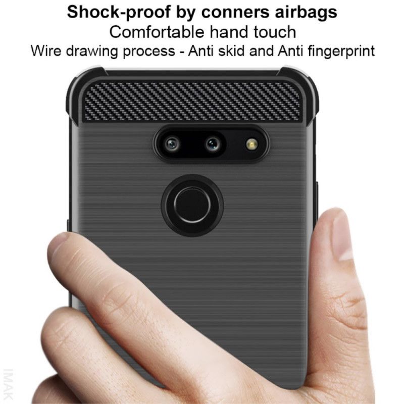 Skal ThinQ LG G8 ThinQ Imak Borstad Kolfiber