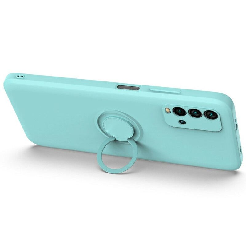 Skal Xiaomi Redmi 9t Flytande Silikonring Och Rem