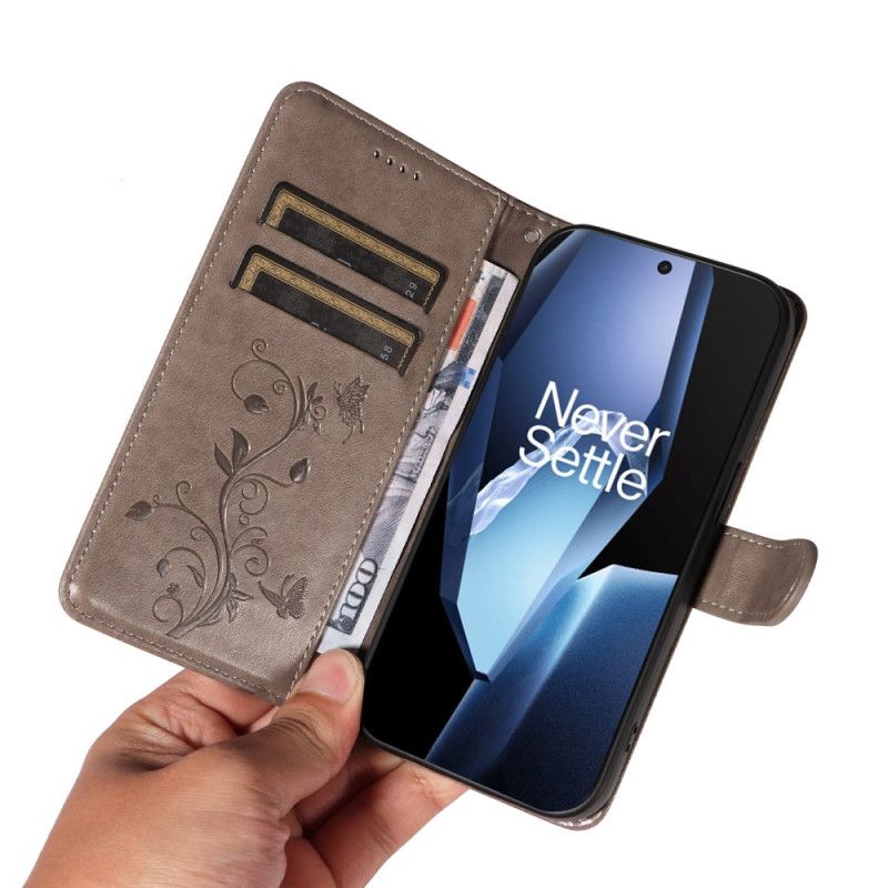 Fodral För Oneplus 13r Blommönsterrem