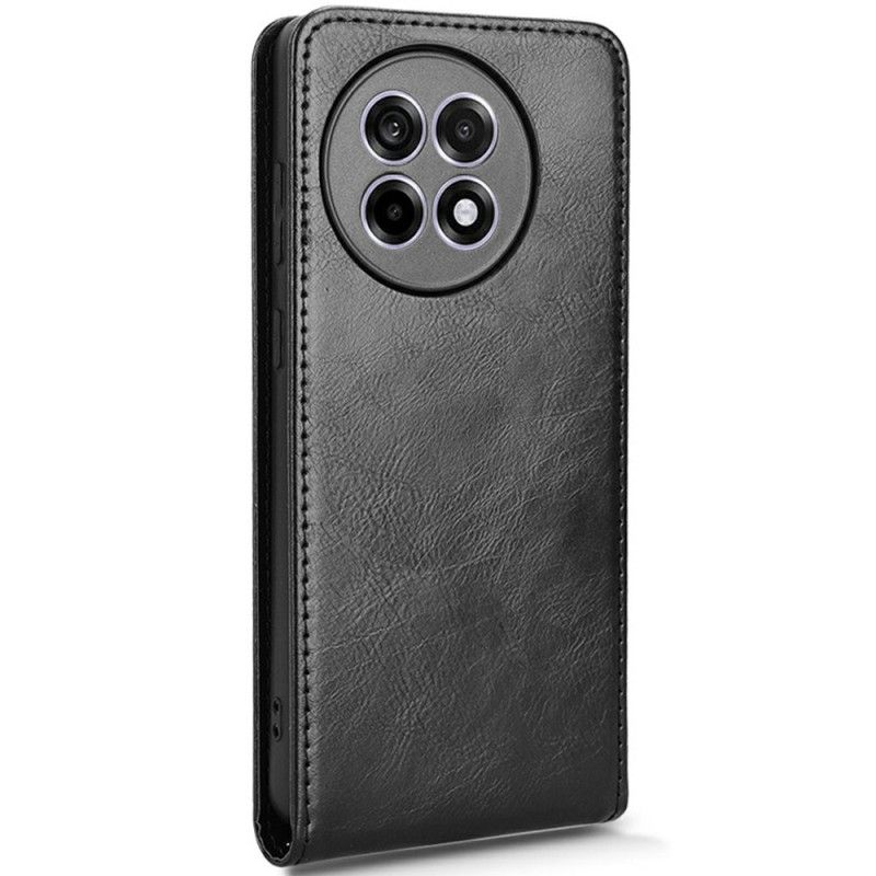 Fodral Oneplus 13r Konstläder Med Vertikal Flik