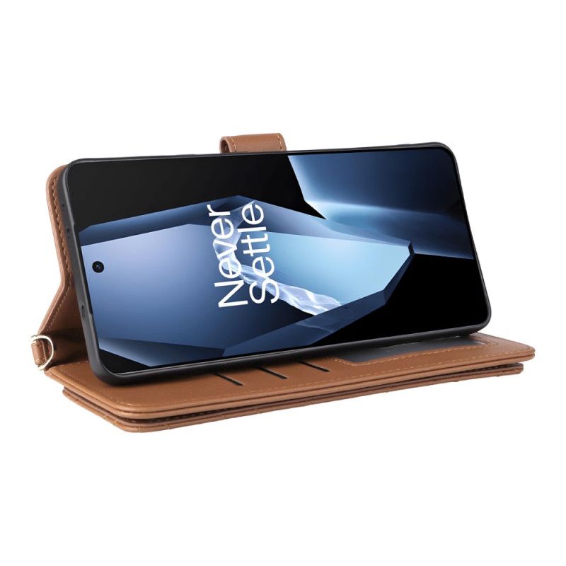 Fodral Oneplus 13r Snygg Med Rem Och Axelrem