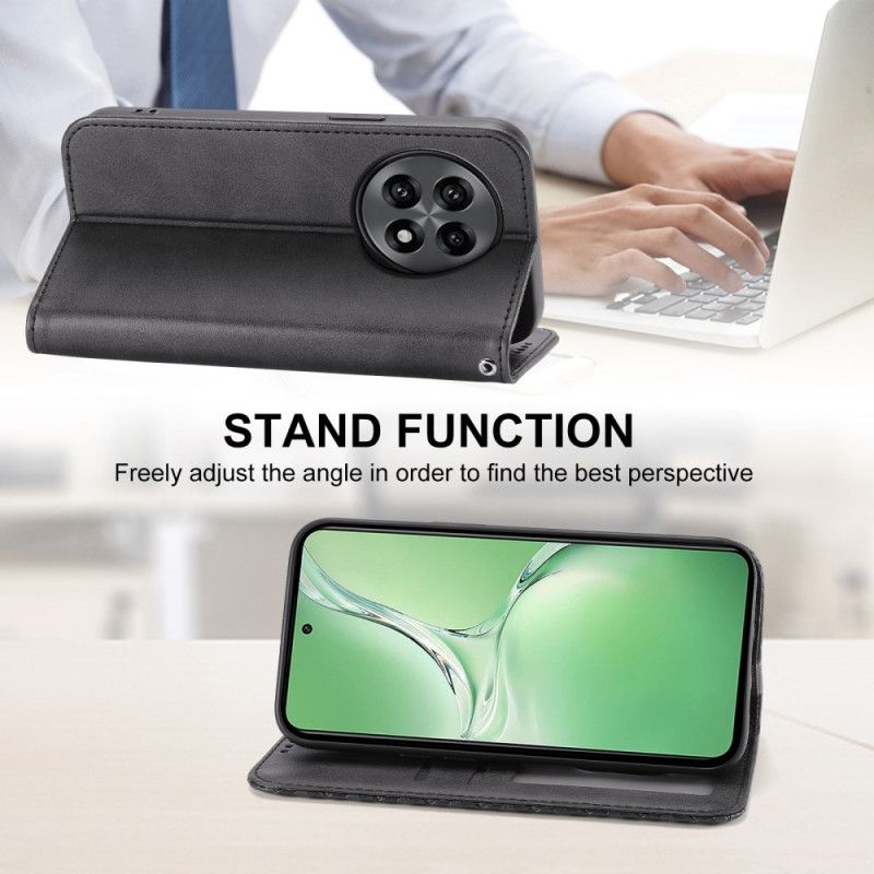 Folio-fodral För Oneplus 13r Diamantmönsterrem