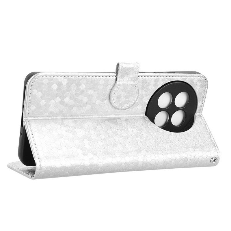 Läderskal Fodral Oneplus 13r Glänsande Prickar