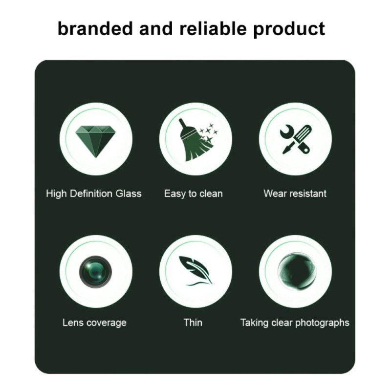 Linsskydd I Härdat Glas Med Automatisk Positioneringsram För Oneplus 13r