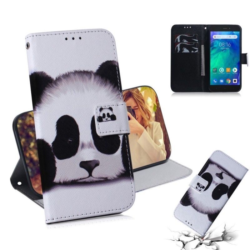 Fodral Xiaomi Redmi Go Panda Ansikte