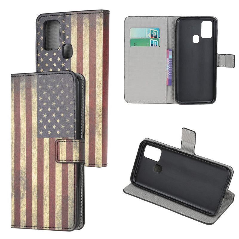 Fodral OnePlus Nord N10 Amerikansk Flagga