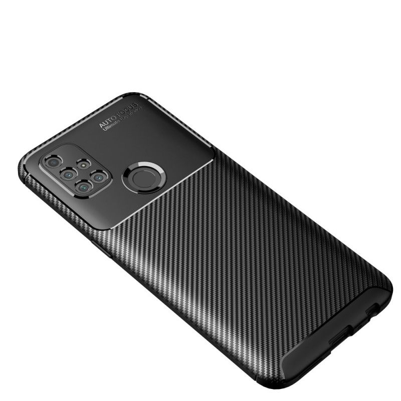 Skal för OnePlus Nord N10 Svart Flexibel Kolfiber