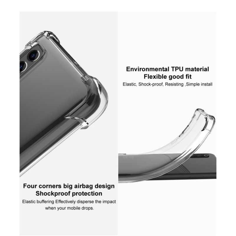 Skal OnePlus Nord N10 Grå Mobilskal Transparent Imak