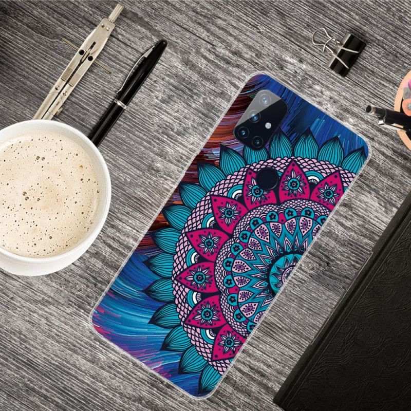 Skal OnePlus Nord N10 Mobilskal Färgstark Mandala