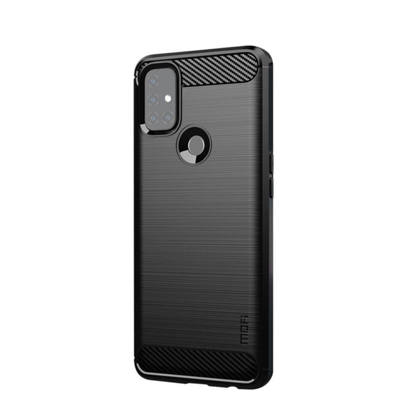 Skal OnePlus Nord N10 Svart Mofi Borstat Kolfiber