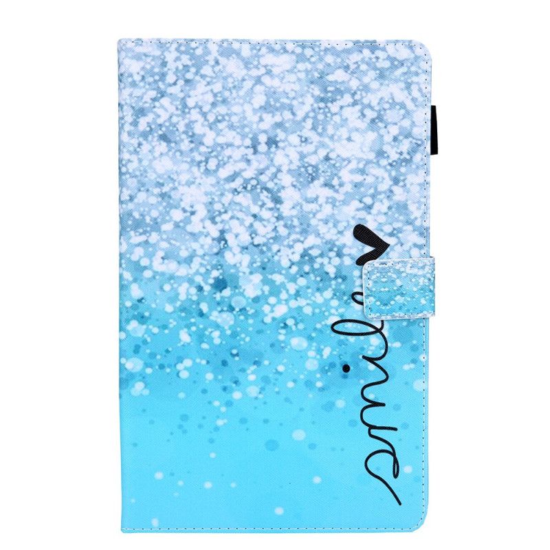 Fodral för Samsung Galaxy Tab A 8" (2019) Glittrande Prickar