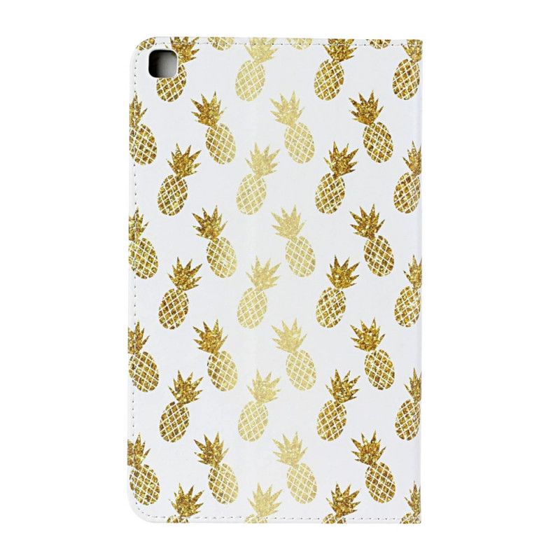 Fodral för Samsung Galaxy Tab A 8" (2019) Gyllene Ananas