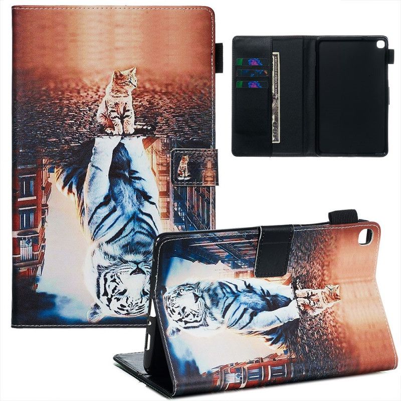 Fodral för Samsung Galaxy Tab A 8" (2019) Kattunge Reflektion
