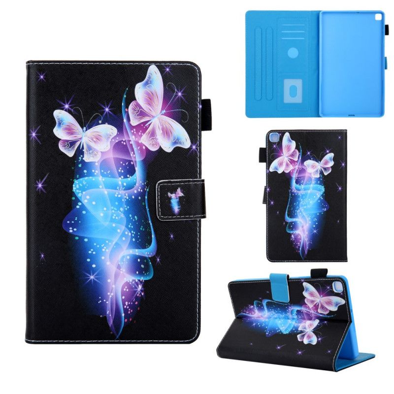 Fodral Samsung Galaxy Tab A 8" (2019) Svart Fjärilserie