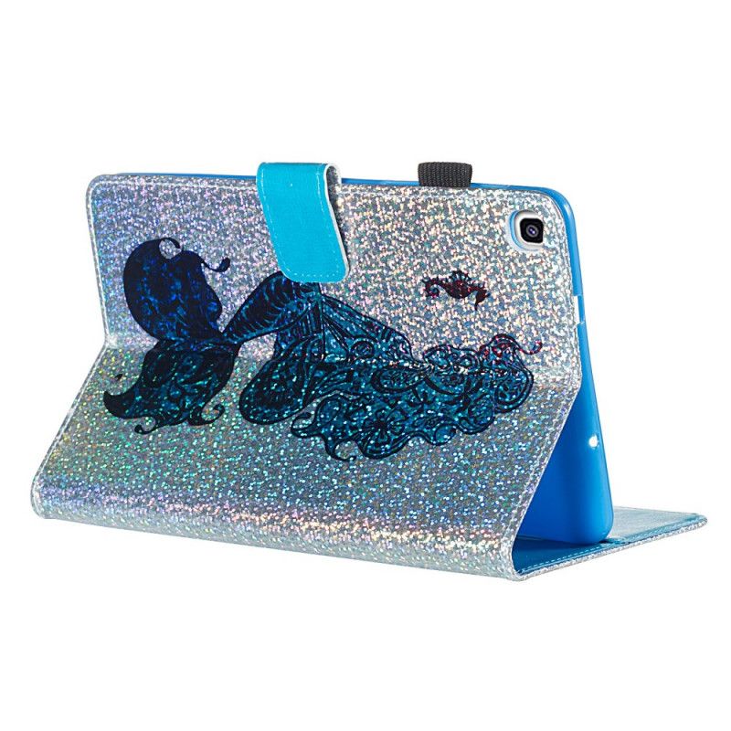 Skyddsfodral Samsung Galaxy Tab A 8" (2019) Sjöjungfru Glitter