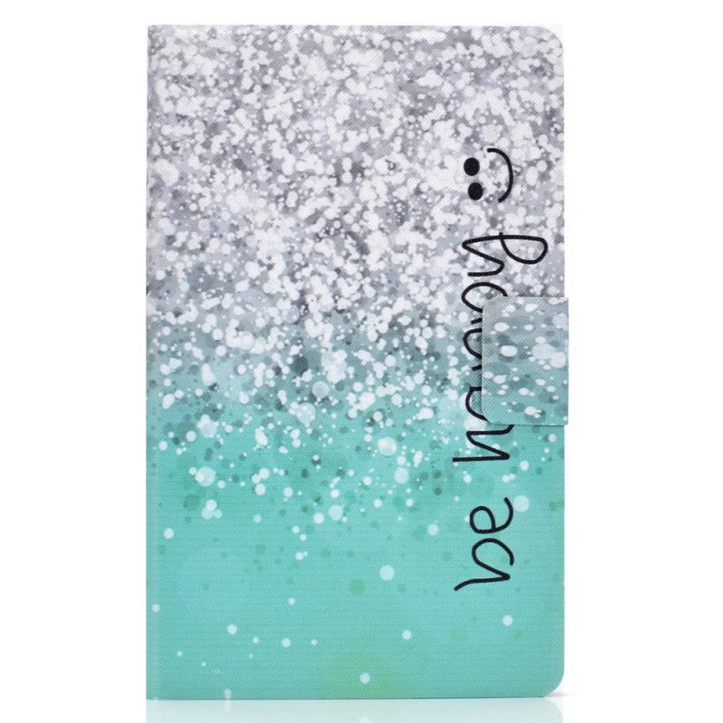 Skyddsfodral Samsung Galaxy Tab A 8" (2019) Var Glad Glittrande