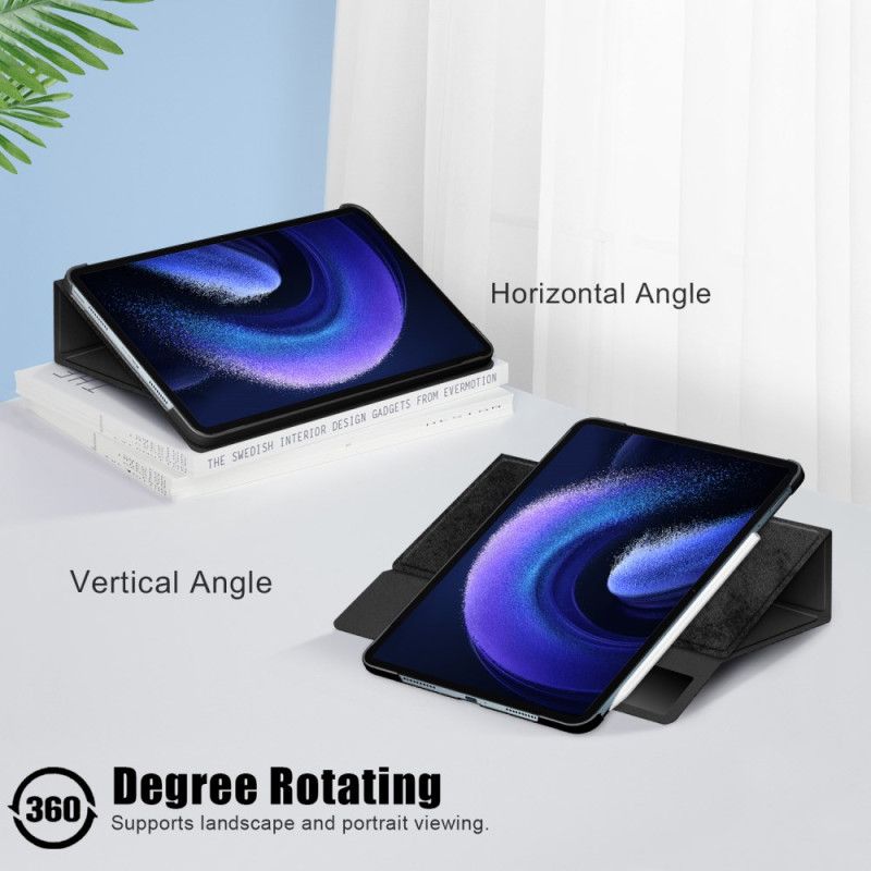 Fodral För Xiaomi Pad 6 Pro Roterande Stativ Och Pekpennahållare