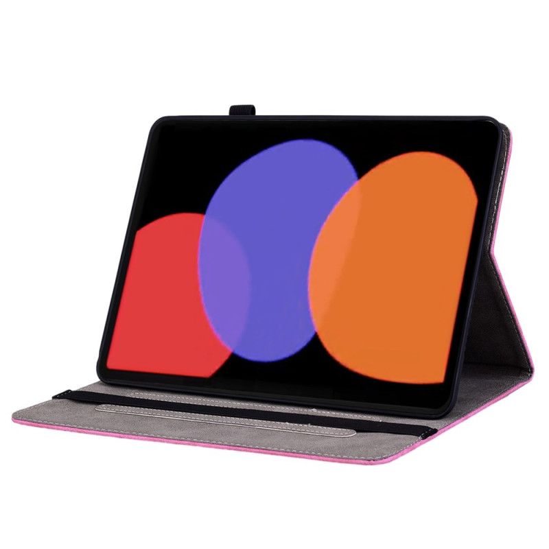 Fodral Xiaomi Pad 6 Pro Rosa Lädereffekt