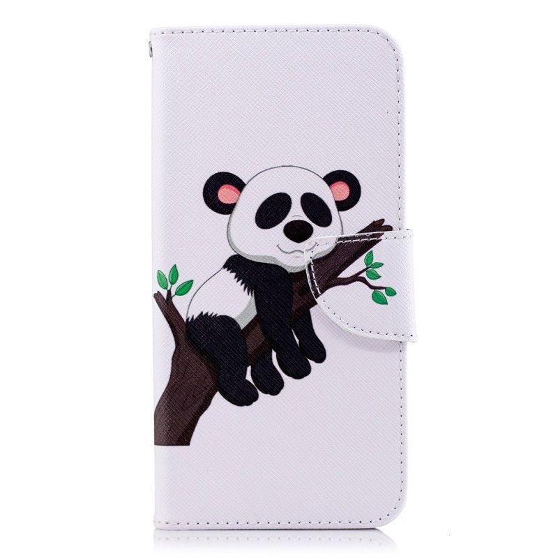 Läderskal LG G7 ThinQ Lat Panda