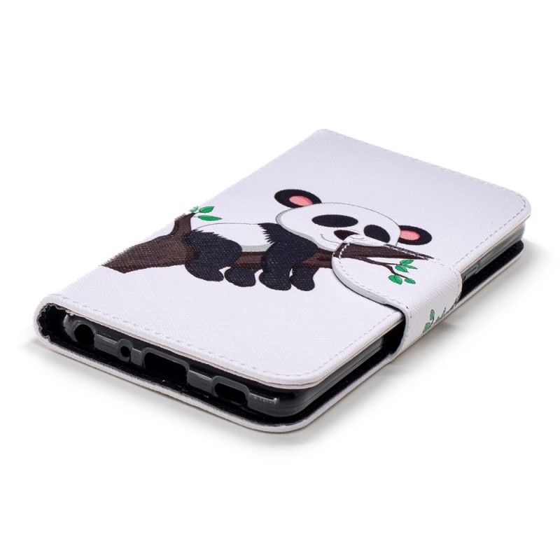 Läderskal LG G7 ThinQ Lat Panda