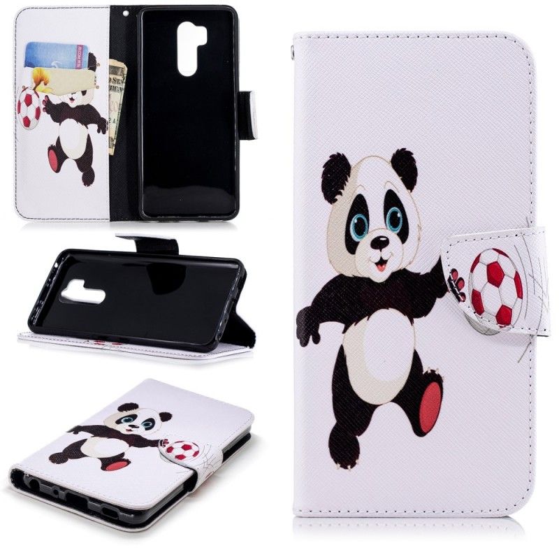 Läderskal LG G7 ThinQ Pandafot