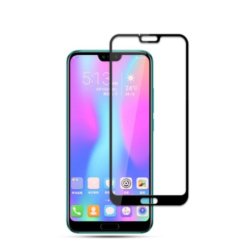 Härdat Glasskydd För Honor 10 Svart Mocolo