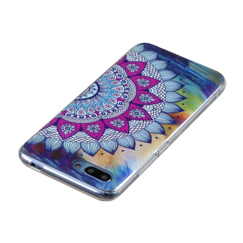 Skal för Honor 10 Fluorescerande Mandala