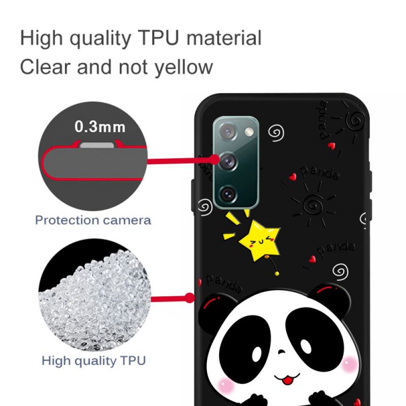 Skal för Samsung Galaxy S20 FE Pandastjärna