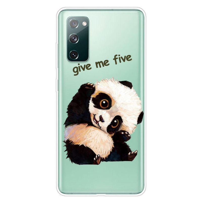 Skal Samsung Galaxy S20 FE Transparent Panda Ge Mig Fem
