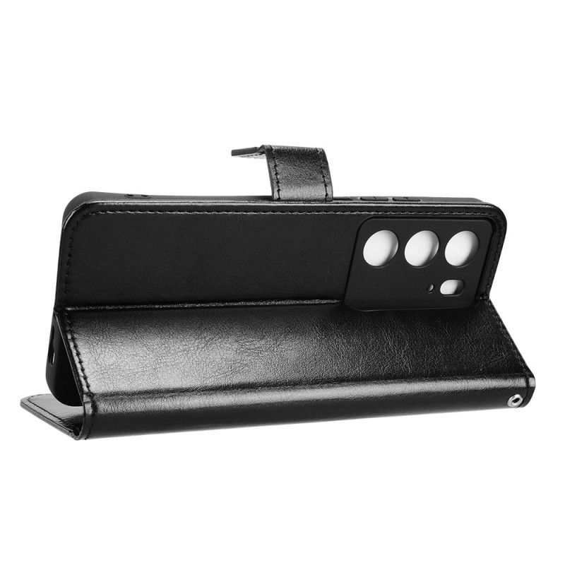 Fodral Realme C71 Flashigt Konstläder