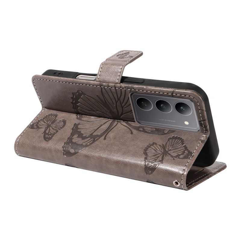 Fodral Realme C71 Jättefjärilar