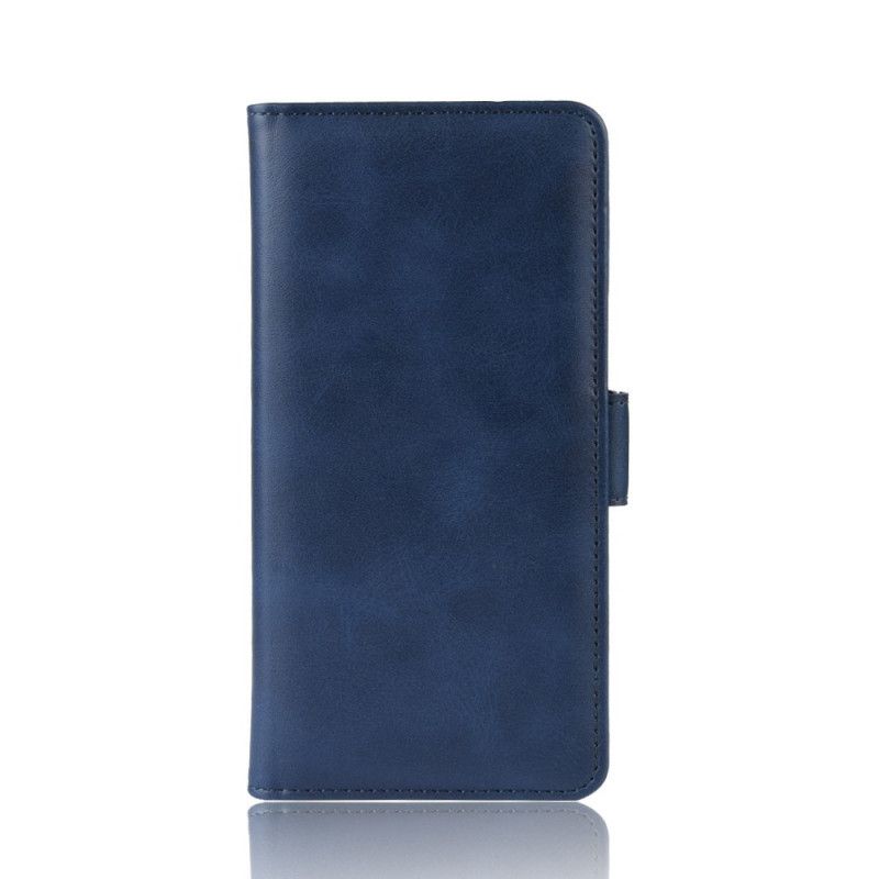 Fodral för Oppo A9 2020 Svart Premium Lädereffekt