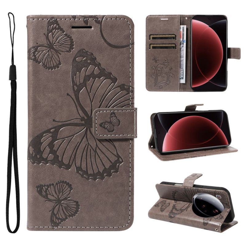 Fodral För Xiaomi 15 Ultra Jättefjärilar