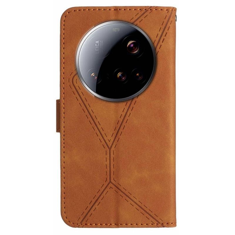 Fodral För Xiaomi 15 Ultra Linjer Och Ränder