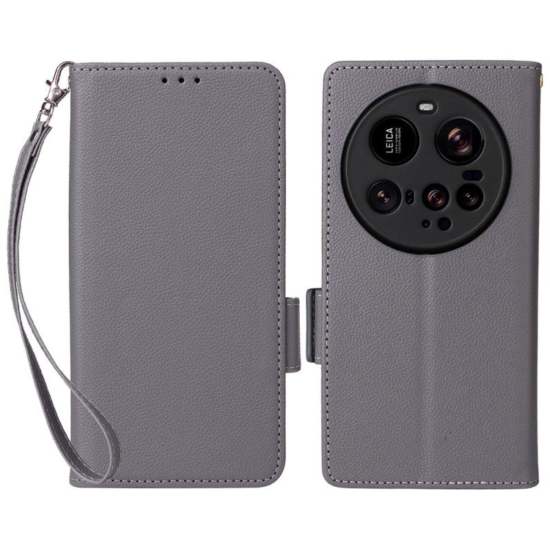 Fodral För Xiaomi 15 Ultra Texturerad Remdesign