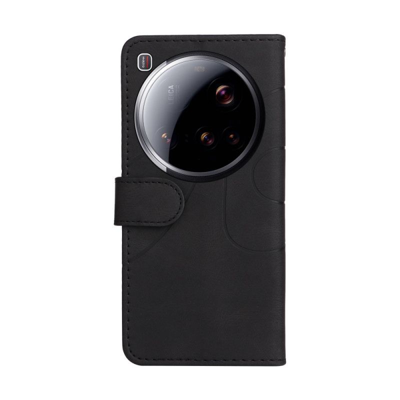 Fodral För Xiaomi 15 Ultra Tvåfärgade Vågiga Linjer