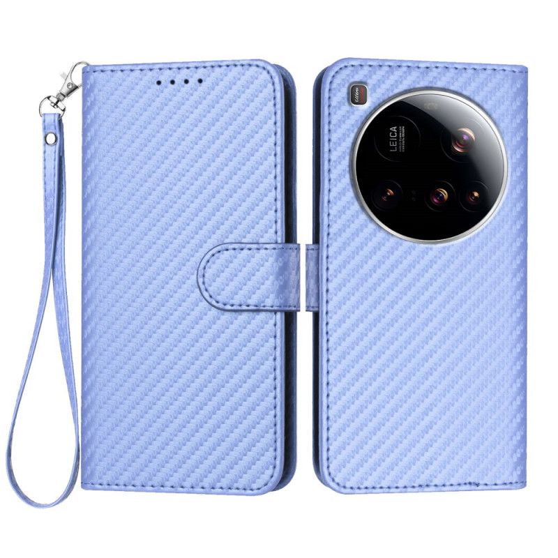 Fodral Xiaomi 15 Ultra Texturerad Kolfiber