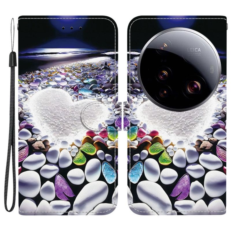 Fodral Xiaomi 15 Ultra Vitt Hjärta