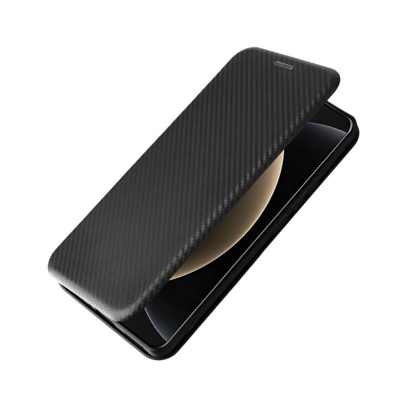 Folio-fodral För Xiaomi 15 Ultra Borstad Kolfiber