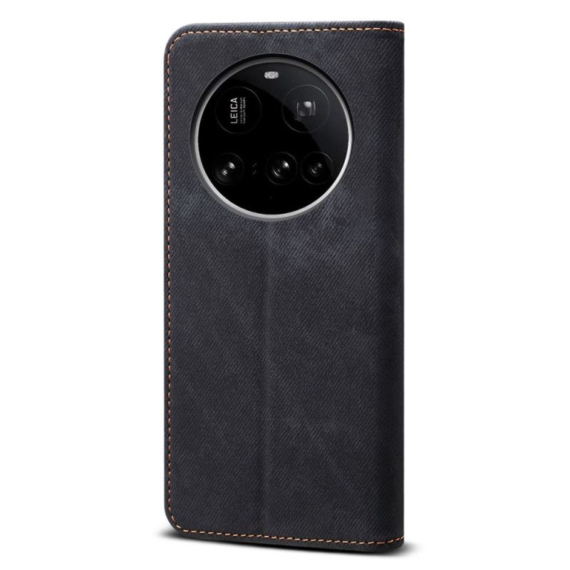 Folio-fodral Xiaomi 15 Ultra Telefonfodral Denimtyg