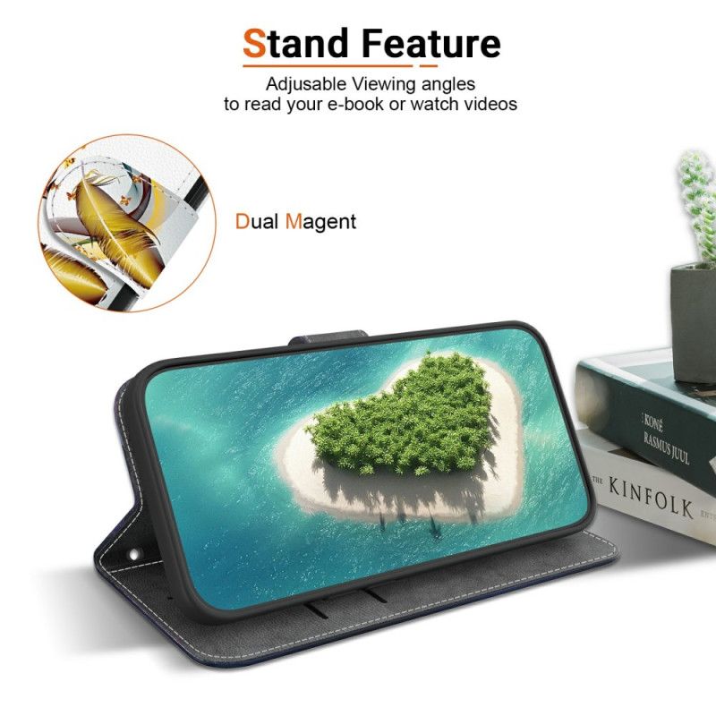 Läderfodral Xiaomi 15 Ultra Telefonfodral Färgglatt Fjädrar