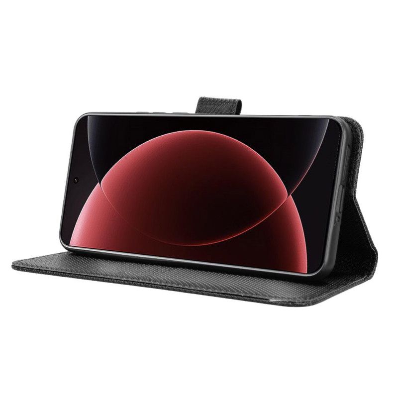 Läderfodral Xiaomi 15 Ultra Telefonfodral Remsömmar