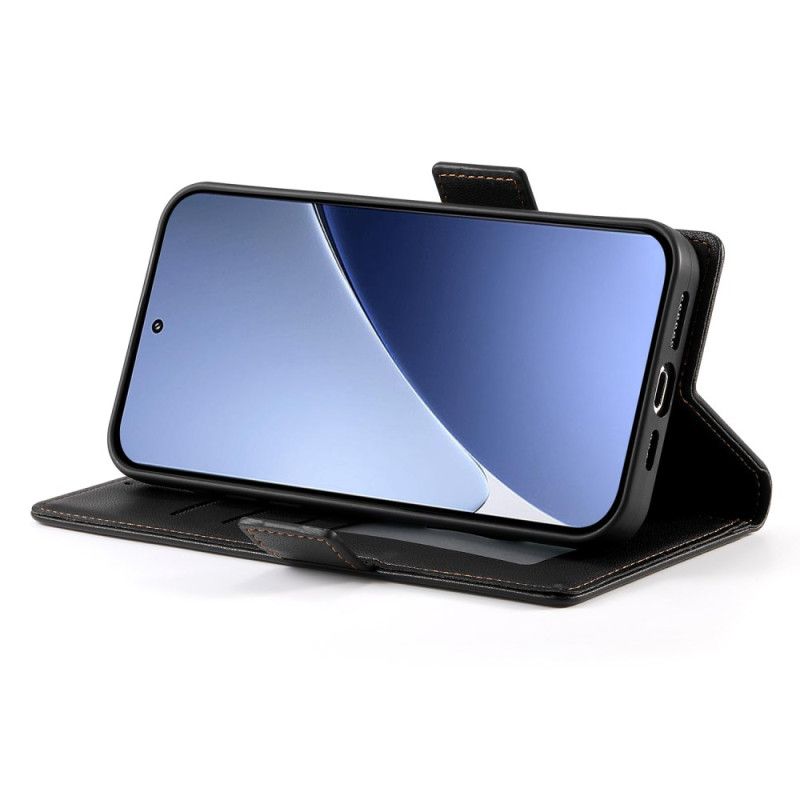 Läderskal Fodral Xiaomi 15 Ultra Dubbel Spänne